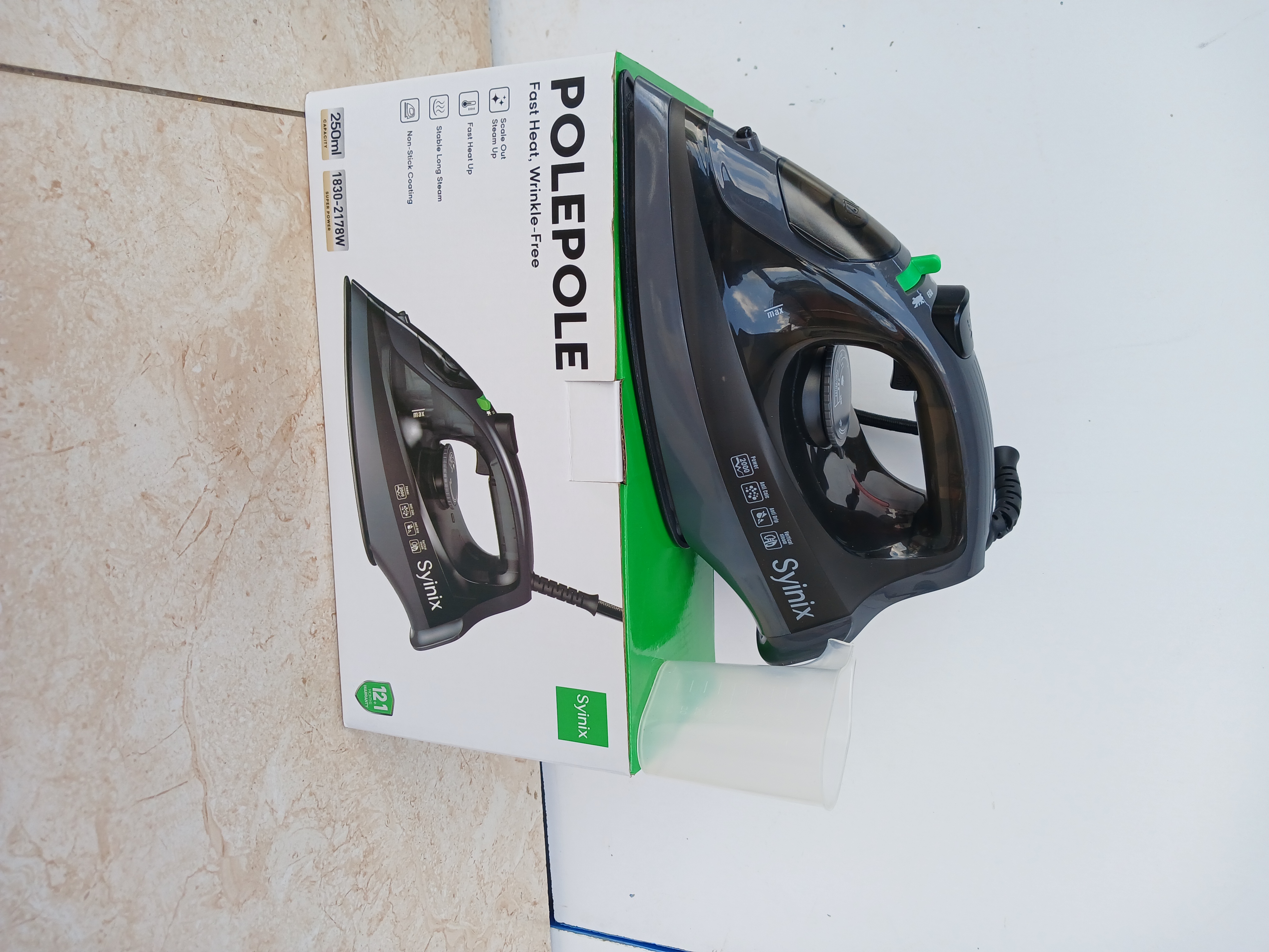 Synix Steam Iron Box