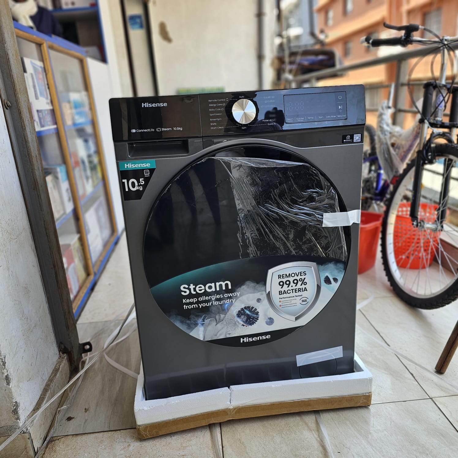 Hisense 10.5kg Front Load Washing Machine